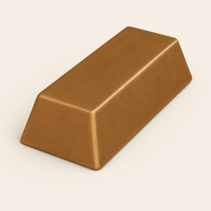 Чушка бронзовая БрА10Ж3р ГОСТ 614-97 в наличии в Вологде