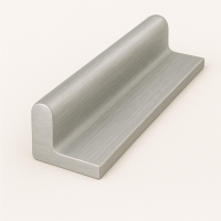 Дюралевый полособульб 5х33х110 мм Д16М симметричный