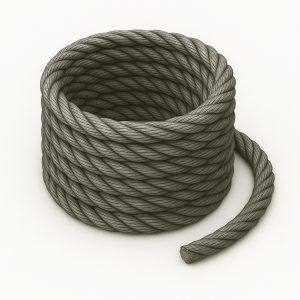 Канат тройной свивки ЛК-Р 82 мм ГОСТ 3089-80 в наличии в Вологде