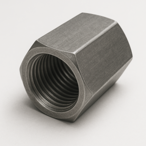 Гайка соединительная без покрытия 13Х11Н2В2МФ М20 мм DIN 6334 в наличии в Вологде