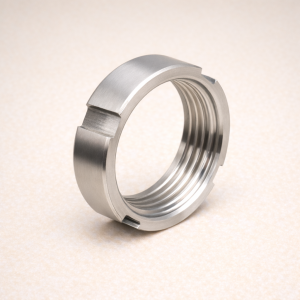 Гайка шлицевая AISI 304 2 1/2" в наличии в Вологде