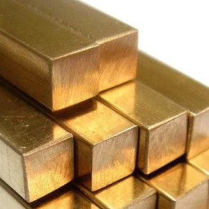 Латунный квадрат прессованный 10х10 мм ЛС59-1В ГОСТ 2060-2006 в наличии в Вологде