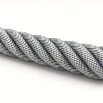 Канат оцинкованный одинарной свивки 6,8 мм ГОСТ 3062-80 в наличии в Вологде