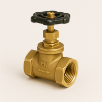 Клапан обратный латунный муфтовый ДУ 15