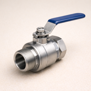 Кран шаровой из 3-х частей S-S AISI 316L 1 1/2" в наличии в Вологде