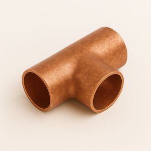 Тройник медный для высокотемпературной пайки 10 мм Cu-DHP ГОСТ 32590-2013 в наличии в Вологде
