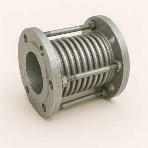 Компенсатор стальной осевой фланцевый ДУ 50 в наличии в Вологде