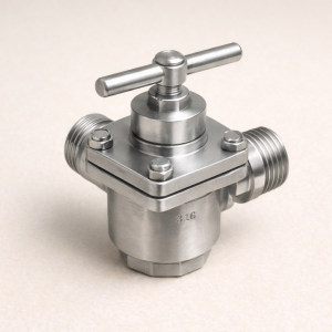 Кран пробковый 3-х ходовой ВР/ВР/ВР AISI 304 DN 1" в наличии в Вологде